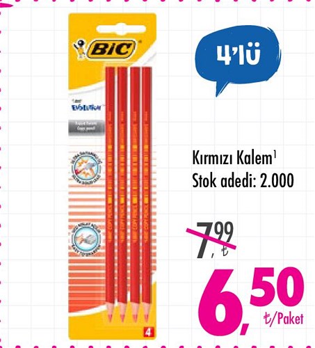Kırmızı Kalem 4'lü image