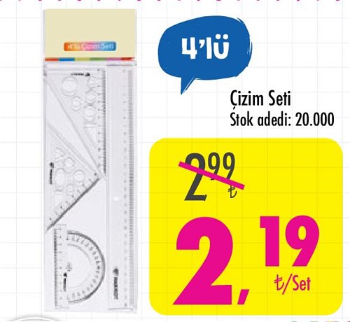 Çizim Seti 4'lü image