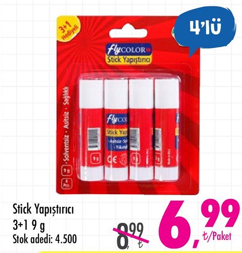 Stick Yapıştırıcı 3+1 9 g image