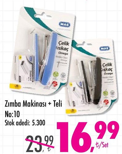 Zımba Makinesi+Teli No:10 image