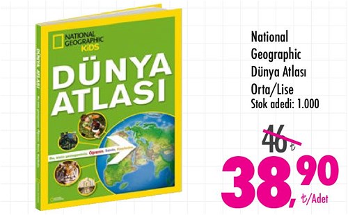National Geographic Dünya Atlası Orta/Lise image