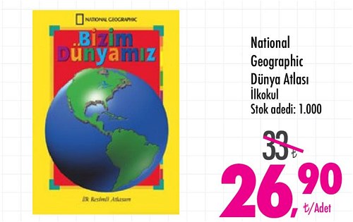 National Geographic Dünya Atlası İlokul image