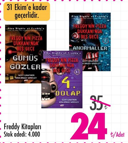 Freddy Kitapları/Adet image