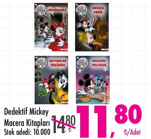 Dedektif Mickey Macera Kitapları/Adet image