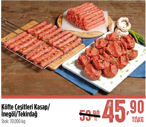 Köfte Çeşitleri Kasap / İnegöl / Tekirdağ Kg image