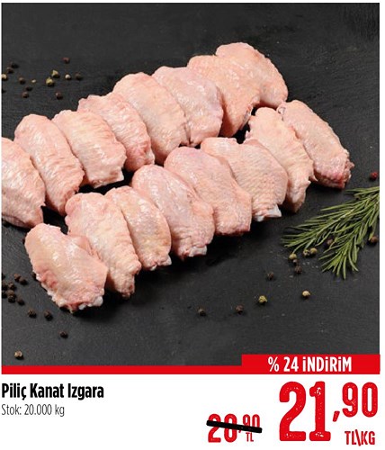 Piliç Kanat Izgara Kg image