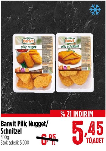 Banvit Piliç Nugget/Schnitzel 300 g image