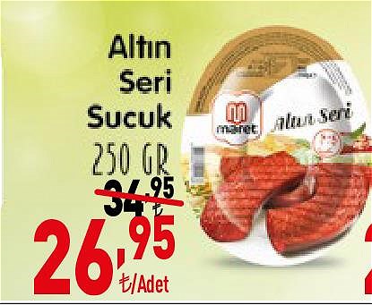 Maret Altın Seri Sucuk 250 gr image
