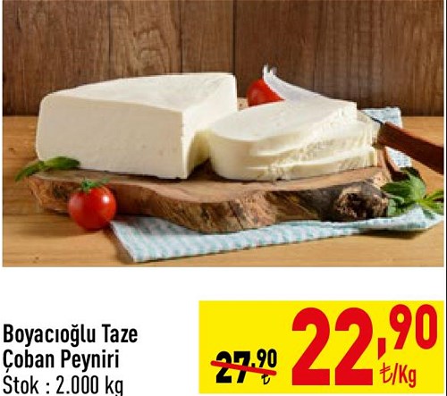 Boyacıoğlu Taze Çoban Peyniri Kg image