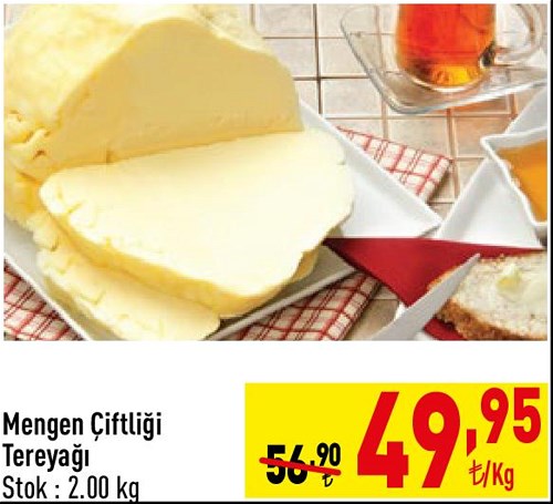 Mengen Çiftliği Tereyağı Kg image