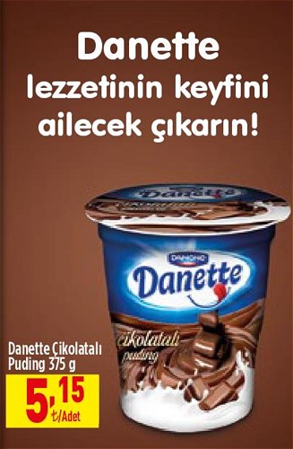 Danette Çikolatalı Puding 375 g image