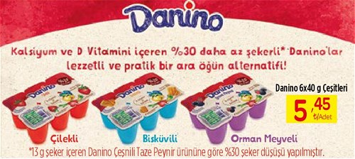 Danino 6x40 g Çeşitleri image