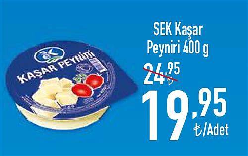 Sek Kaşar Peyniri 400 g image