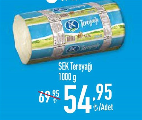 Sek Tereyağı 1000 g image