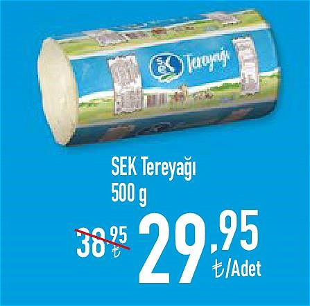 Sek Tereyağı 500 g image