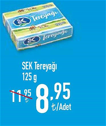 Sek Tereyağı 125 g image