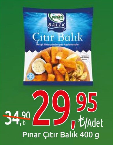 Pınar Çıtır Balık 400 g image