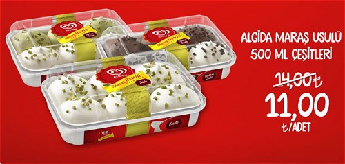 Algida Maraş Usulü 500 ml Çeşitleri image