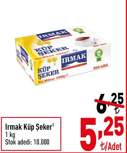 Irmak Küp Şeker 1 kg image