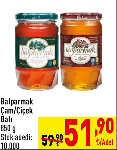 Balparmak Çam/Çiçek Balı 850 g image