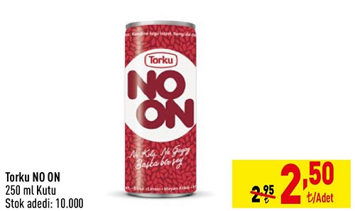 Torku No On 250 ml Kutu image