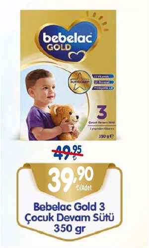 Bebelac Gold 3 Çocuk Devam Sütü 350 gr image