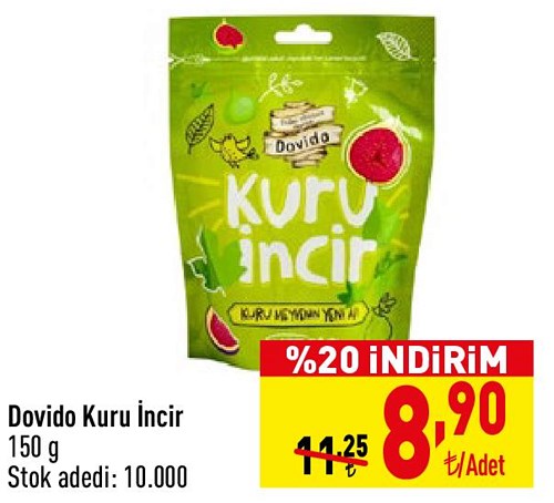 Dovido Kuru İncir 150 g image