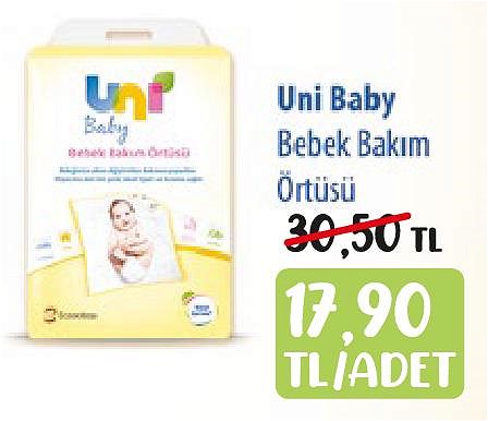 Uni Baby Bebek Bakım Örtüsü image