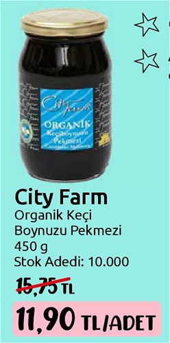 City Farm Organik Keçi Boynuzu Pekmezi 450 g image