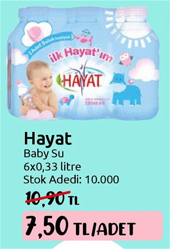 Hayat Baby Su 6x0,33 l image