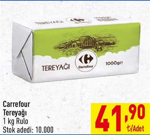 Carrefour Tereyağı 1 kg Rulo image