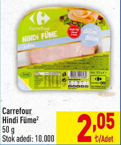 Carrefour Hindi Füme 50 g image