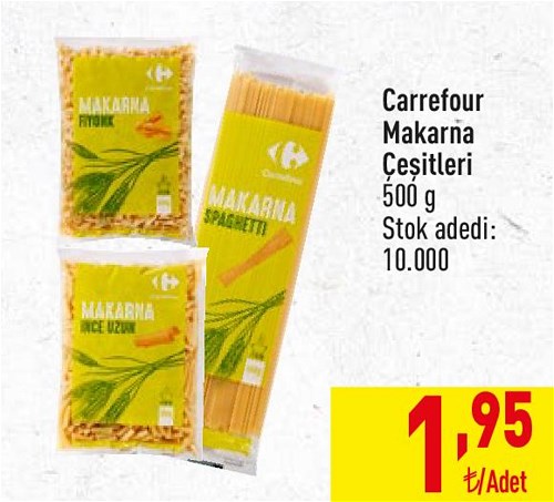 Carrefour Makarna Çeşitleri 500 g image