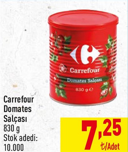 Carrefour Domates Salçası 830 g image