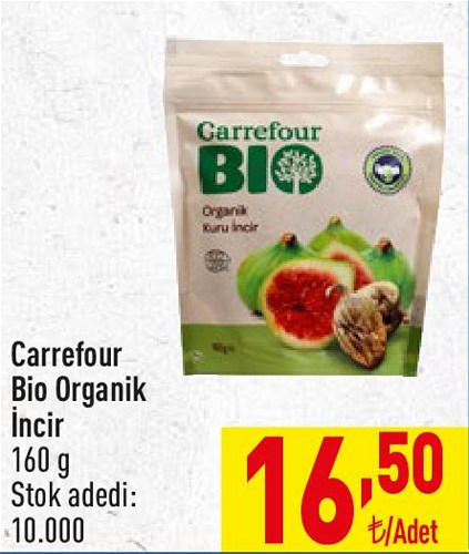 Carrefour Bio Organik İncir 160 g image