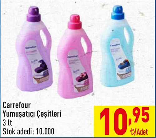 Carrefour Yumuşatıcı Çeşitleri 3 lt image