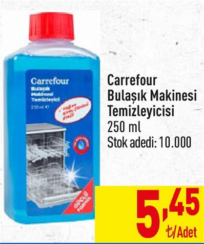 Carrefour Bulaşık Makinesi Temizleyicisi 250 ml image