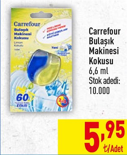 Carrefour Bulaşık Makinesi Kokusu 6,6 ml image