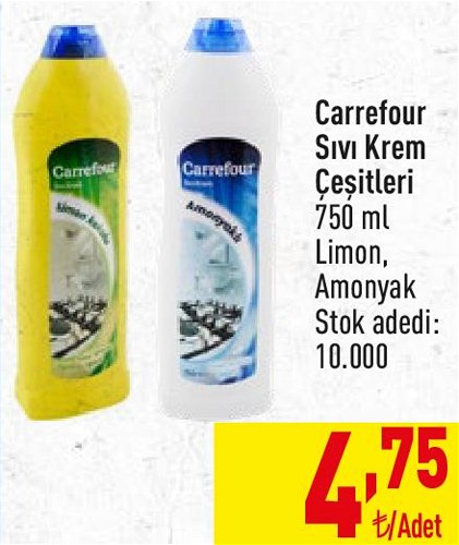 Carrefour Sıvı Krem Çeşitleri 750 ml image