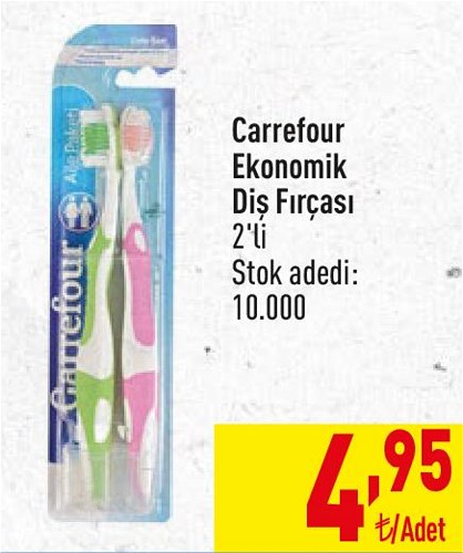 Carrefour Ekonomik Diş Fırçası 2'li image