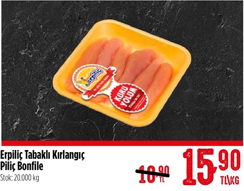 Erpiliç Tabaklı Kırlangıç Piliç Bonfile Kg image