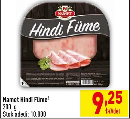 Namet Hindi Füme 200 g image