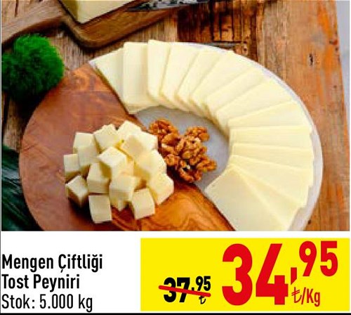 Mengen Çiftliği Tost Peyniri Kg image