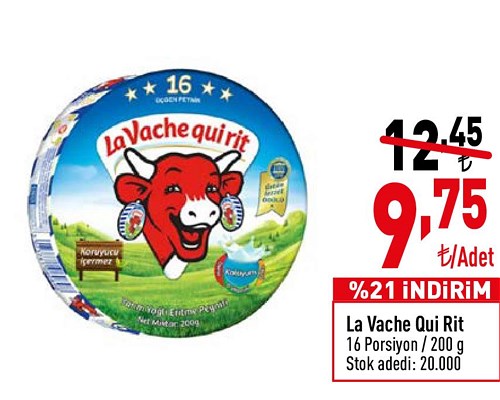 La Vache Qui Rit 16 Porsiyon 200 g image