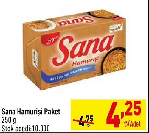 Sana Hamurişi Paket 250 g image