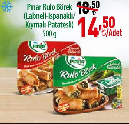 Pınar Rulo Börek Çeşitleri 500 g image