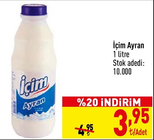 İçim Ayran 1 litre image