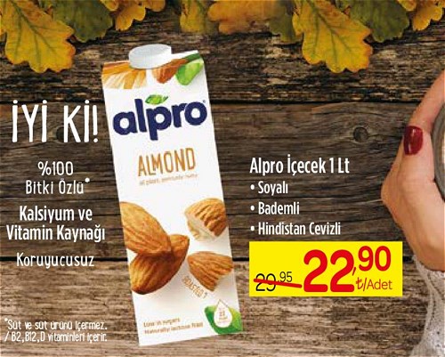 Alpro İçecek 1 litre image