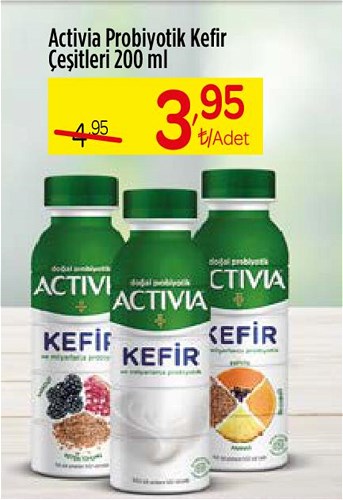 Activia Probiyotik Kefir Çeşitleri 200 ml image