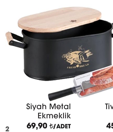Siyah Metal Ekmeklik image